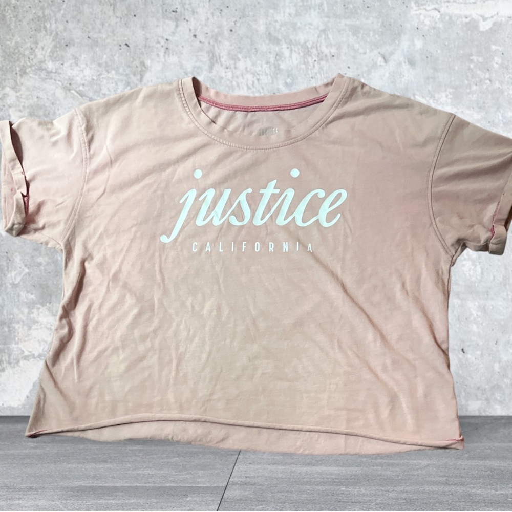 NWOT Girl's Justice Crop Top Size 12